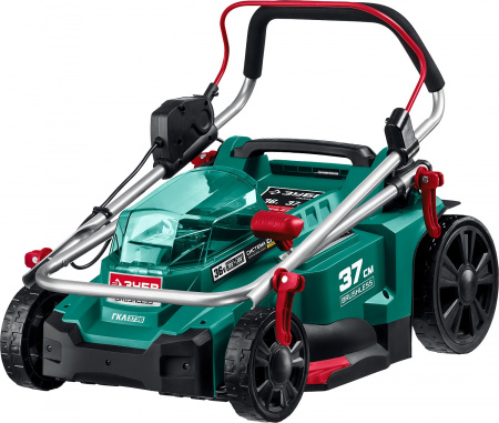 Газонокосилка бесщеточная Зубр ГКЛ-3736 без АКБ.