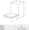 Посудомоечная машина Korting KDF 60240 N