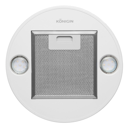 Кухонная вытяжка островная Konigin Fury White 31