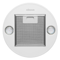 Кухонная вытяжка островная Konigin Fury White 31