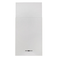 Konigin-Geometry-White-White-Glass Кухонная вытяжка островная Konigin Geometry White/White Glass