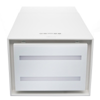 Konigin-Geometry-White-White-Glass Кухонная вытяжка островная Konigin Geometry White/White Glass