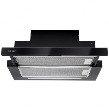 Кухонная вытяжка телескопическая Konigin Rumina Black 60