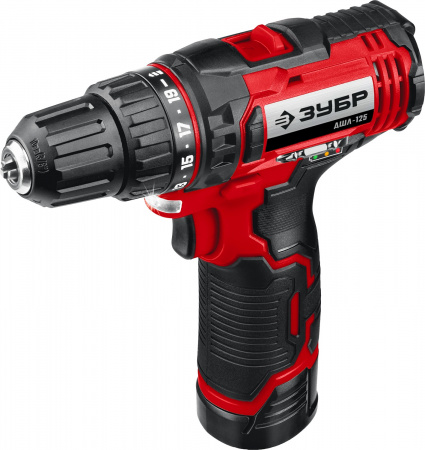 Дрель-шуруповерт Зубр ДШЛ-125-21 в коробке