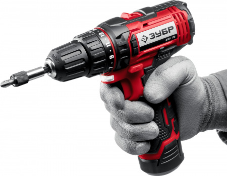 Дрель-шуруповерт Зубр ДШЛ-125-21 в коробке