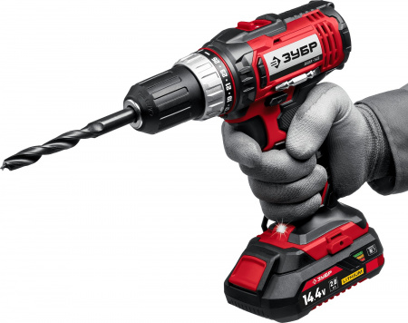 Дрель-шуруповер Зубр Мастер ДШЛ-145-22 в кейсе