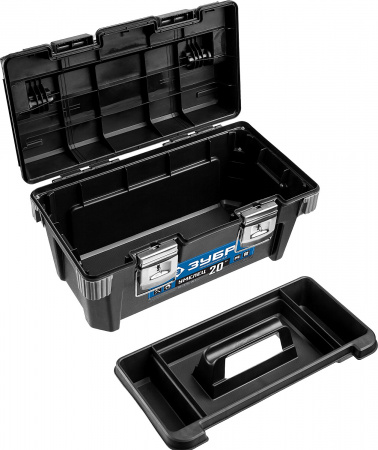 Ящик для инструмента Зубр Профессионал "УМЕЛЕЦ-25" пластиковый 38141-25_z01