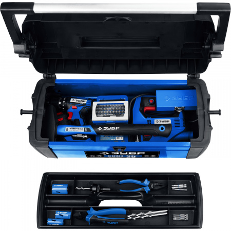 Ящик для инструмента Зубр Профессионал "СОЮЗ-25" металлический 38151-25_z01