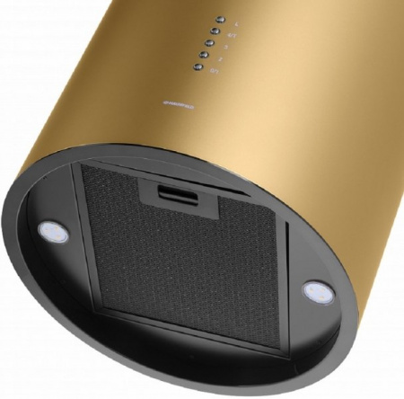 Кухонная вытяжка Maunfeld Lee Isla 39 золотой