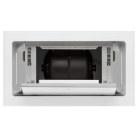 Кухонная вытяжка полновстраиваемая Krona Selina 600 GLASS white S белый