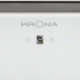 Кухонная вытяжка полновстраиваемая Krona Selina 600 GLASS white S белый
