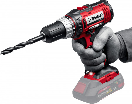 Дрель-шуруповерт Зубр ДШЛ-185  18В, без АКБ