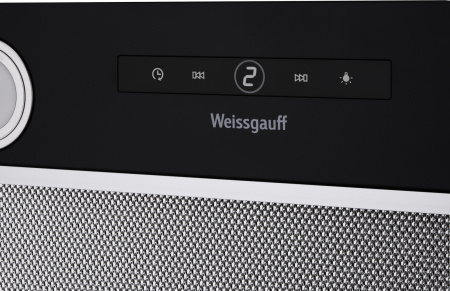 Вытяжка кухонная встраиваемая Weissgauff BOX 1200 BL