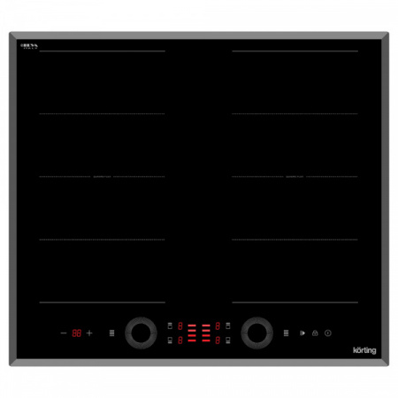 Варочная панель индукционная Korting HIB 68700 B Quadro