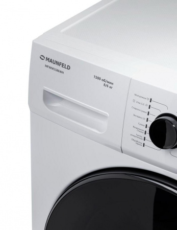 Стиральная машина c сушкой инвертором и паром Maunfeld MFWM1586WH