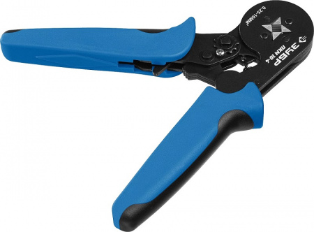 Пресс-клещи Зубр Профессионал ПКМ-10-4 для втулочных наконечников 0.25 - 10 мм.кв, 22695