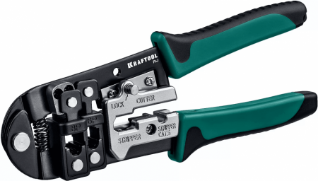 Кримпер универсальный Kraftool RJ45, RJ11/RJ12 22699 RJ