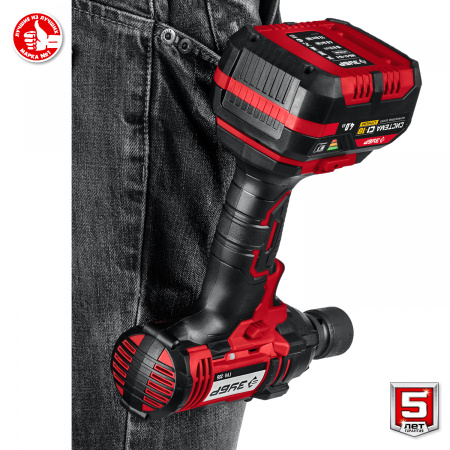 Гайковерт ударный аккумуляторный Зубр ГУЛ-255 18В, без АКБ, в коробке