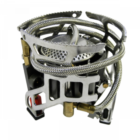 Плита газовая портативная Следопыт Огненная буря с газогенератором PF-GSP-H06