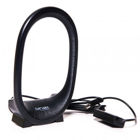 Антенна комнатная DVB-T2 и ДМВ активная Сигнал SAI-656