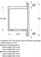 Микроволновая печь встраиваемая с грилем Gorenje BM201EG1BG