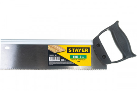 Ножовка для стусла c обушком (пила) Stayer "Fine" 300 мм 1536-30_z01