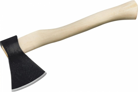 Кованый топор с округлым лезвием Сибин 2070-08 800 г