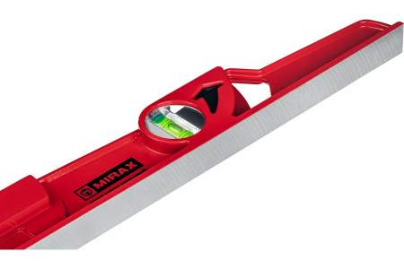 Литой алюминиевый уровень Mirax 34612-060 600 мм