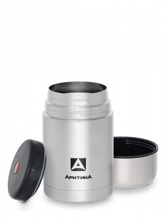 Термос Арктика 301-750 вакуумный, с шир.горлом, 750мл, стальной 4-26552