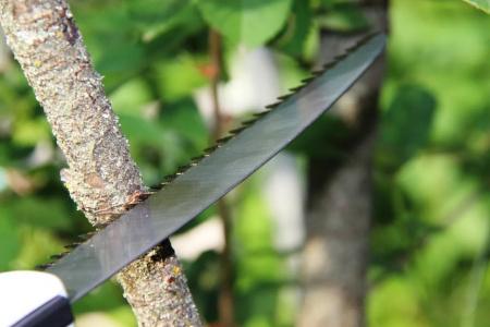 Пила туристическая Следопыт-SCOUT складная, лезвие 24см, на блистере 4-26466