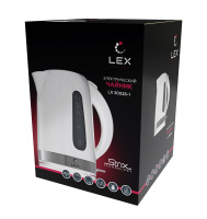 Чайник электрический Lex LX 30028-1 (белый)
