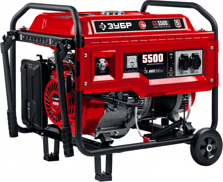 Набор колеса и рукоятка для генераторов Зубр НКР-2 серия МАСТЕР