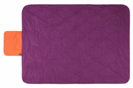 Спальный мешок Nova Tex Одеяло утепленное таслан, оранжевый/фиолетовый 5-8475