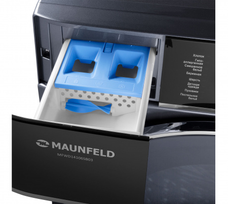 Стиральная машина c сушкой и инвертором Maunfeld MFWD14106SB03