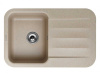 Кухонная мойка Kuppersberg LIRA 1B1D BEIGE
