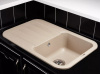 Кухонная мойка Kuppersberg LIRA 1B1D BEIGE