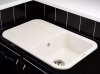 Кухонная мойка Kuppersberg LIRA 1B1D WHITE