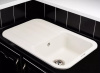 Кухонная мойка Kuppersberg LIRA 1B1D WHITE ALABASTER
