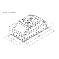 Konigin-Skylark-White-Glass-60 Кухонная вытяжка Konigin Skylark White Glass 60