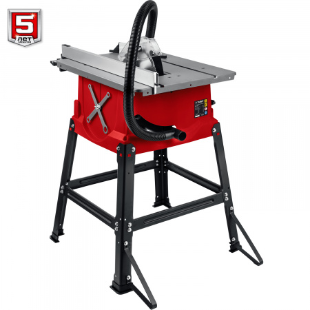 Станок распиловочный Зубр СРЦ-254с 1900 Вт напольный со станиной