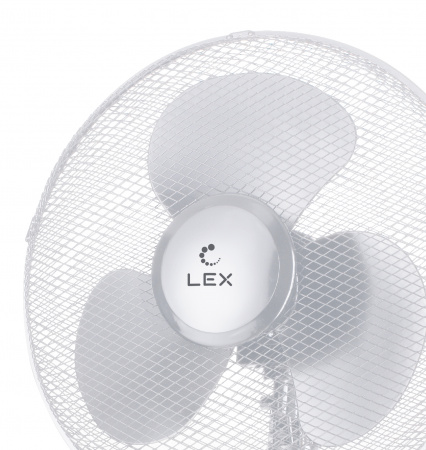 Вентилятор напольный Lex LXFC 8310, 16", белый