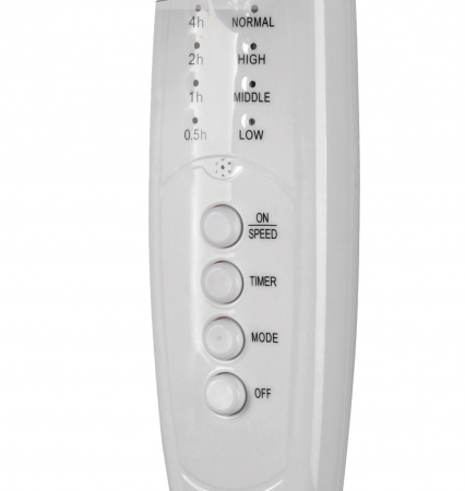 Вентилятор напольный Lex LXFC 8320, 16", ПДУ, белый