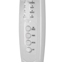 Вентилятор напольный Lex LXFC 8320, 16", ПДУ, белый