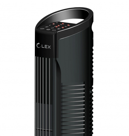 Вентилятор-колонна Lex LXFC 8360, 31", ПДУ, черный