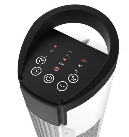 Вентилятор-колонна Lex LXFC 8361, 31", ПДУ, белый