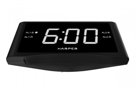 Радиобудильник Harper HCLK-1007 white led