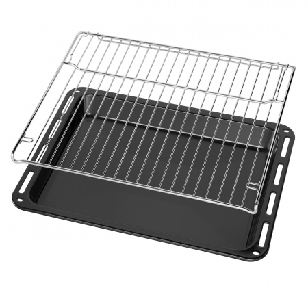 Духовой  шкаф газовый с электрическим грилем Maunfeld MOGM703B2