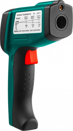 Пирометр инфракрасный Kraftool TRM-1700 -30°С +1650°С 45701-1650