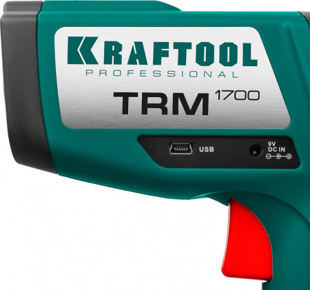 Пирометр инфракрасный Kraftool TRM-1700 -30°С +1650°С 45701-1650