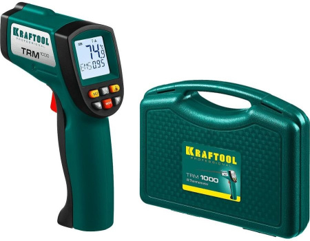 Пирометр инфракрасный Kraftool TRM-1000 -50°С +950°С 45703-950